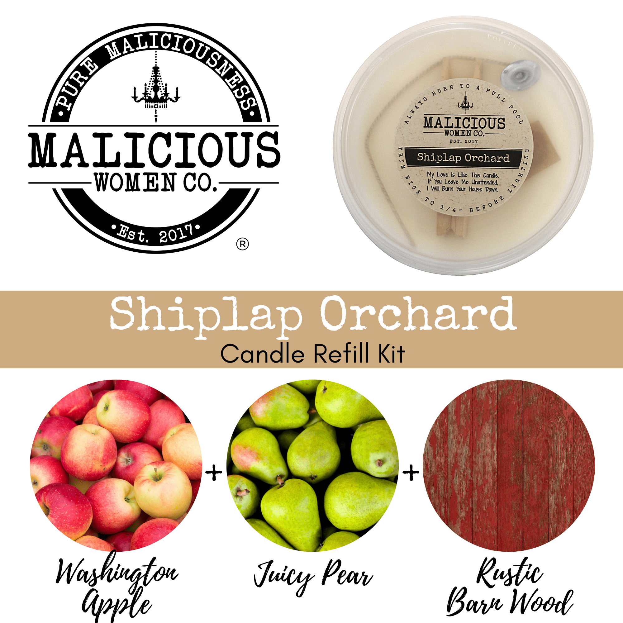 I Came In Like A Butterball - Infused With "Moist Thighs & Gravy Vibes" - Malicious Women Co. - FallCandles
